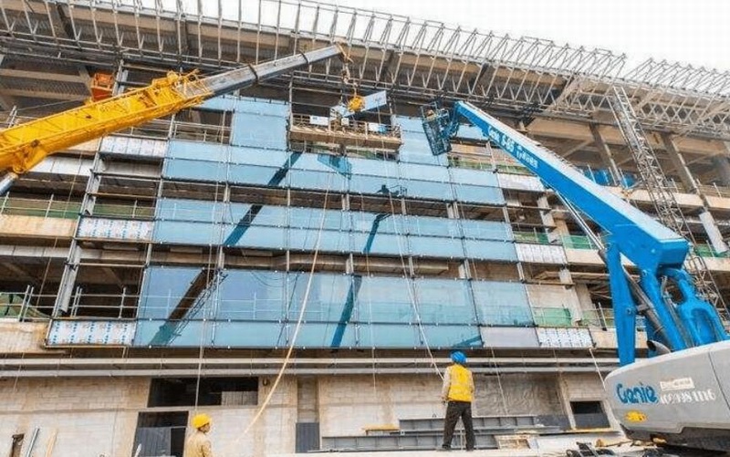 杭州機(jī)場三期擴(kuò)建幕墻項(xiàng)目（中建幕墻）
